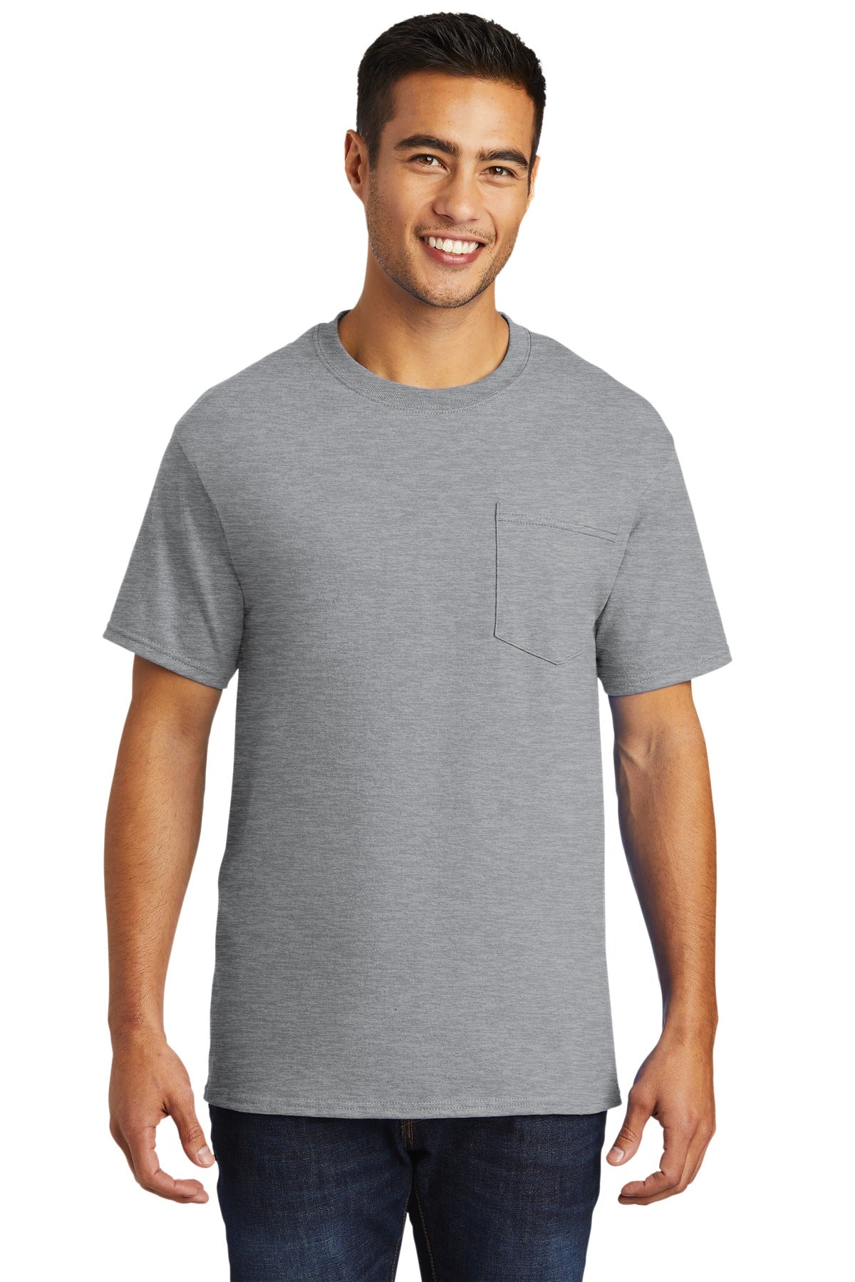 Port & Company  - Tall Essential Pocket Tee. PC61PT