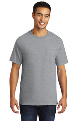 Port & Company  - Tall Essential Pocket Tee. PC61PT