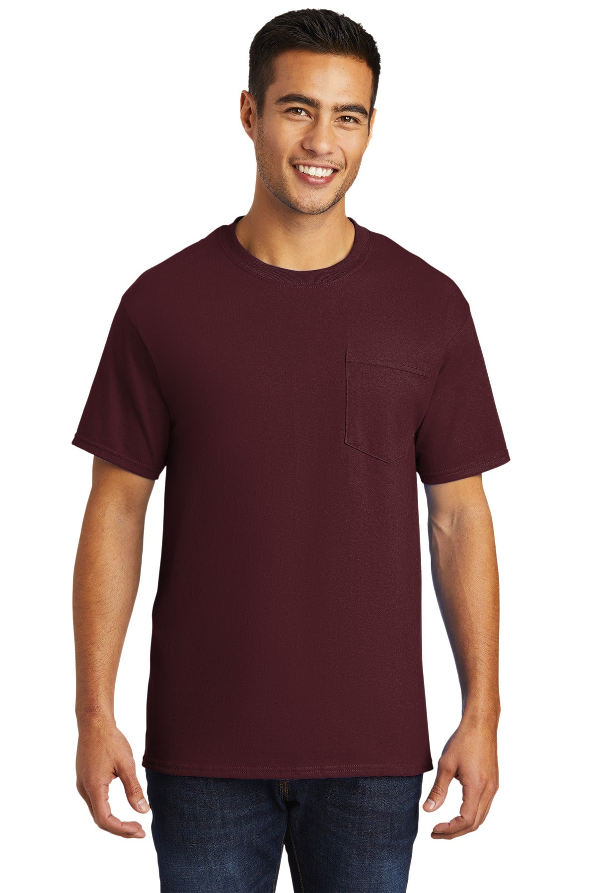 Port & Company  - Tall Essential Pocket Tee. PC61PT