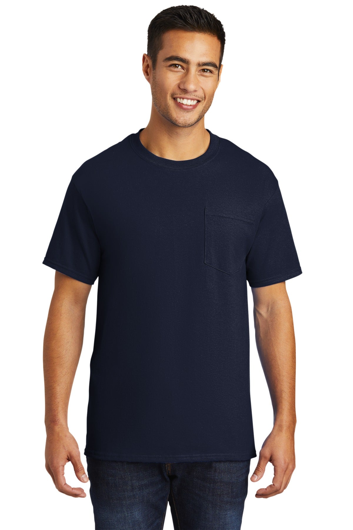 Port & Company  - Tall Essential Pocket Tee. PC61PT