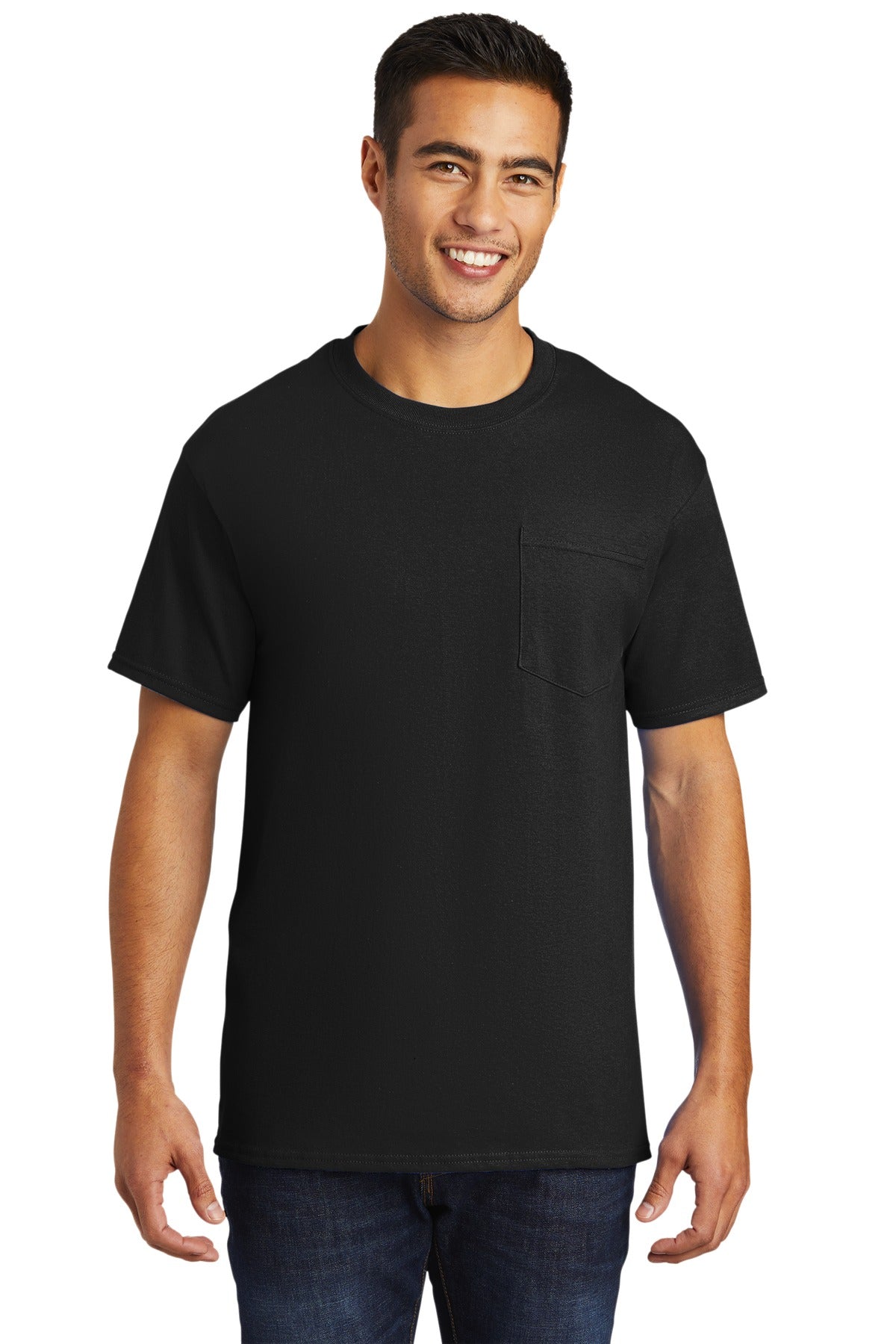 Port & Company  - Tall Essential Pocket Tee. PC61PT