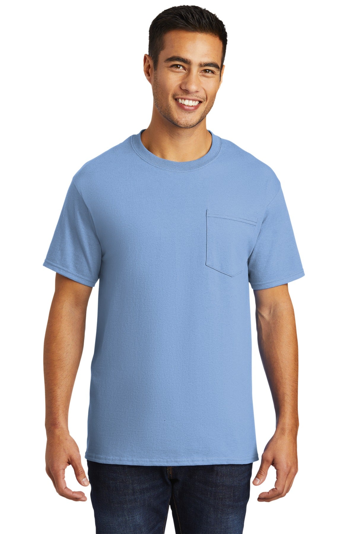 Port & Company  - Tall Essential Pocket Tee. PC61PT