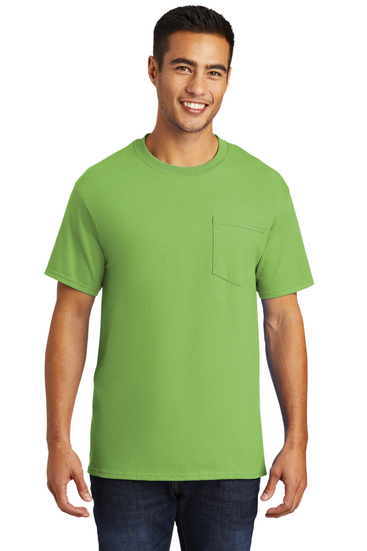 Port & Company  - Tall Essential Pocket Tee. PC61PT