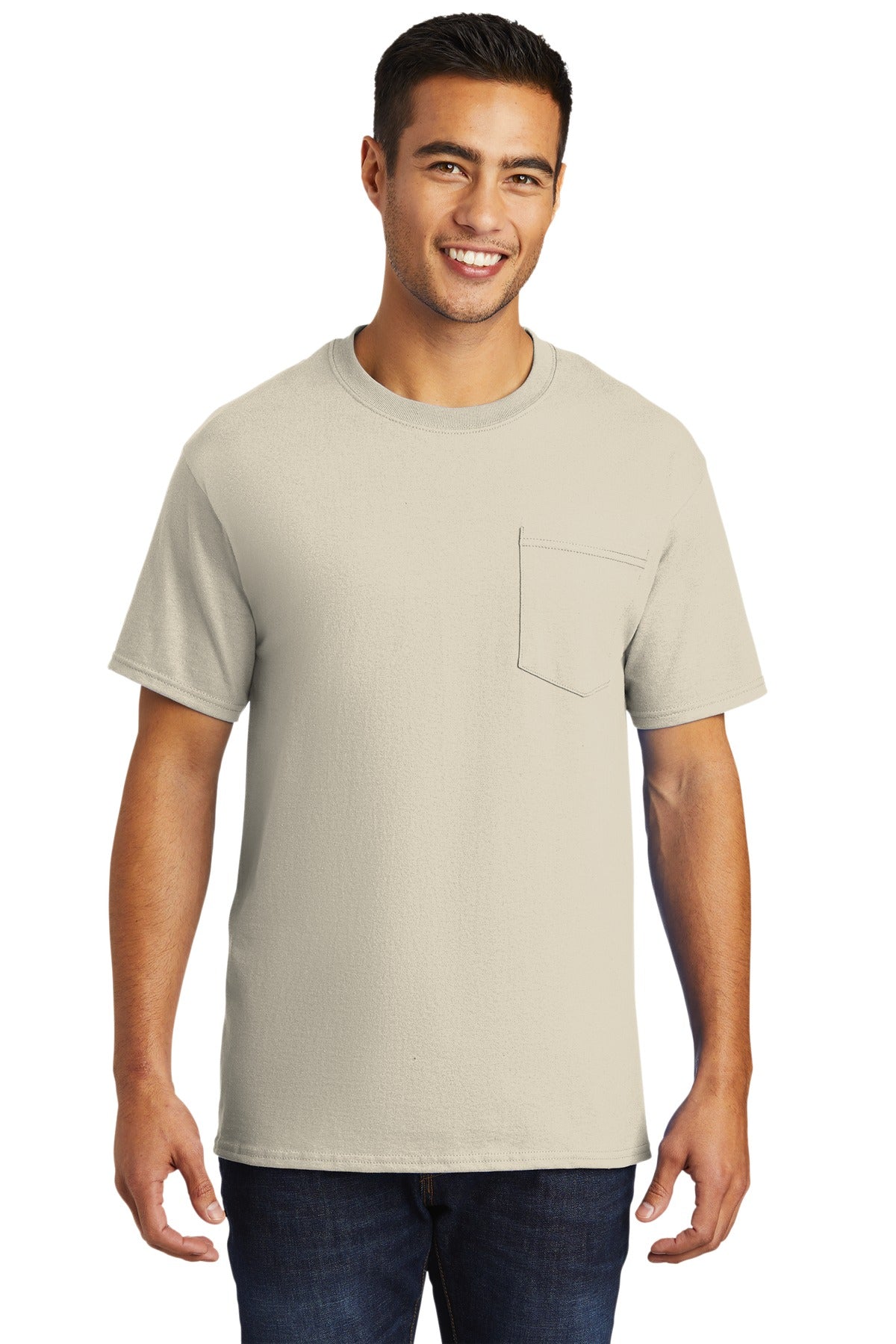 Port & Company  - Tall Essential Pocket Tee. PC61PT