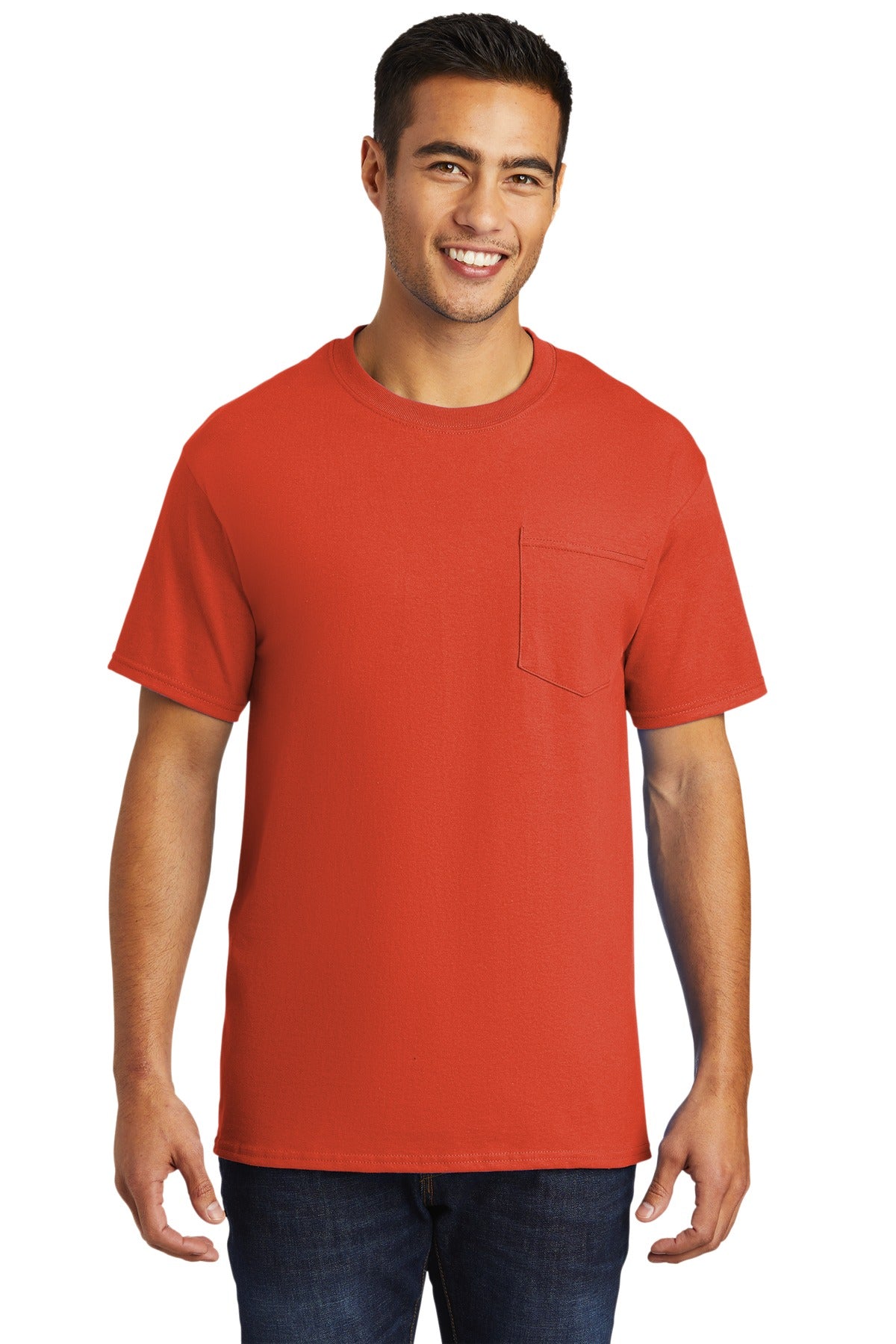 Port & Company  - Tall Essential Pocket Tee. PC61PT