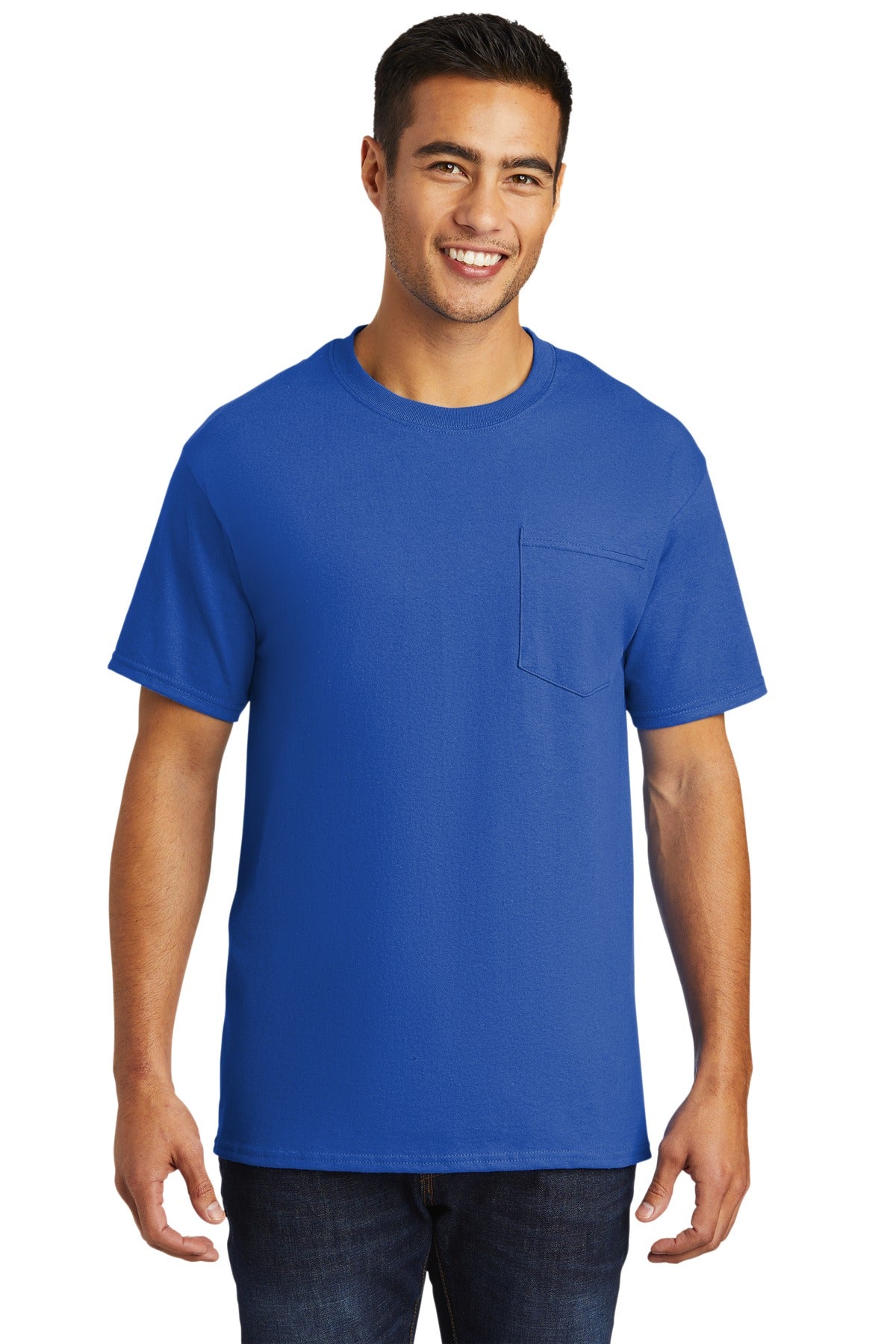 Port & Company  - Tall Essential Pocket Tee. PC61PT
