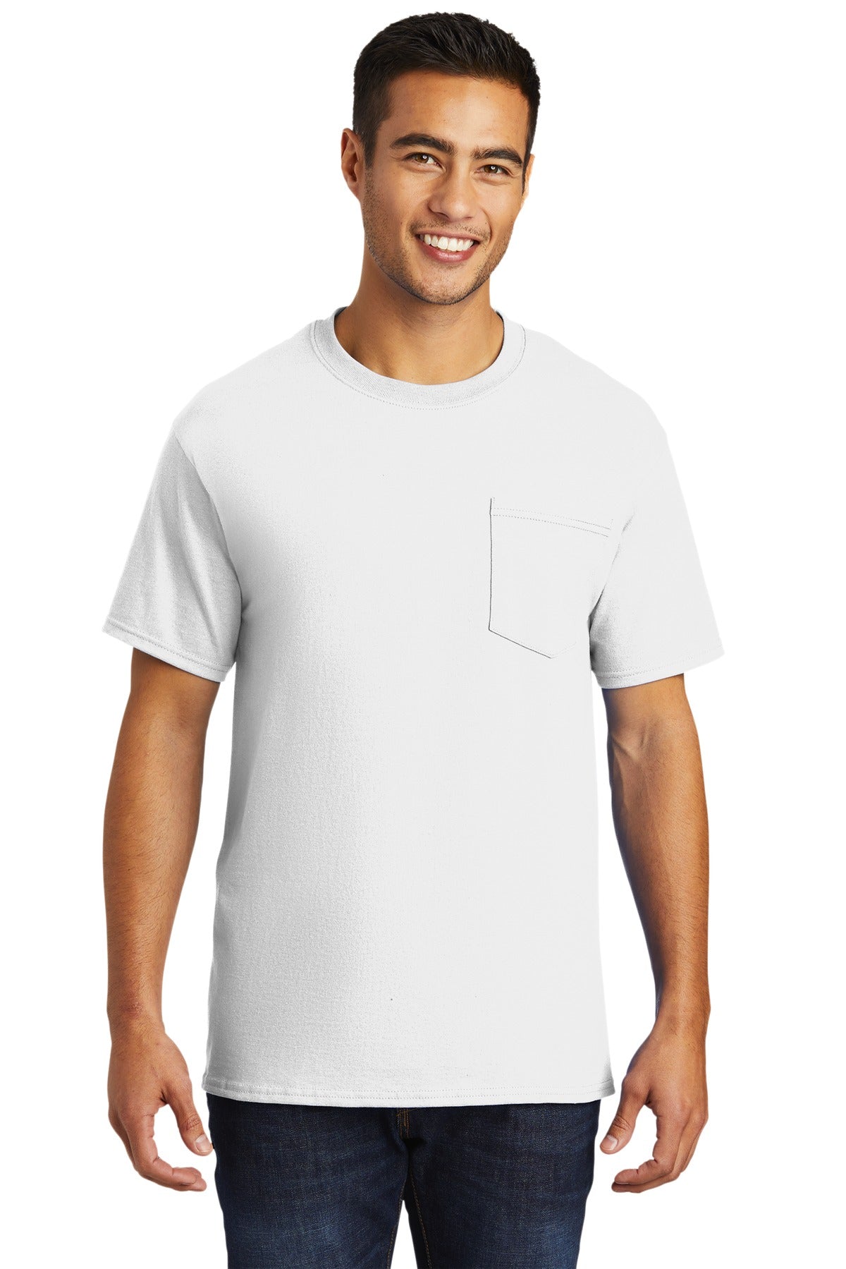 Port & Company  - Tall Essential Pocket Tee. PC61PT