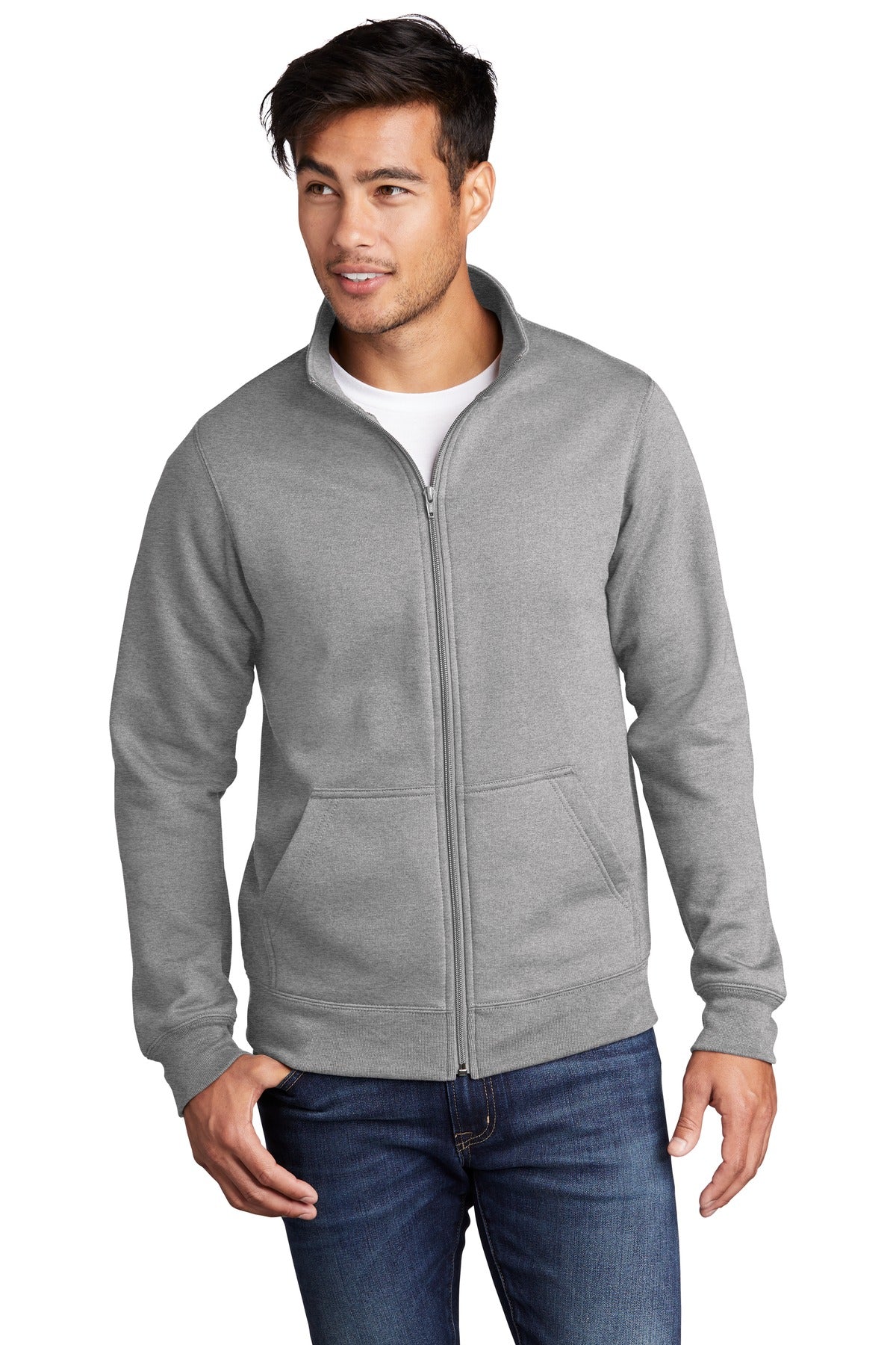 Port & Company   Core Fleece Cadet Full-Zip Sweatshirt PC78FZ