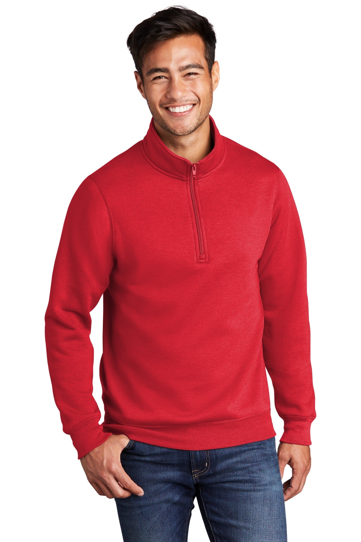 Port & Company   Core Fleece 1/4-Zip Pullover Sweatshirt PC78Q