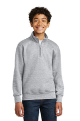 Port & Company  Youth Core Fleece 1/4-Zip Pullover Sweatshirt PC78YQ