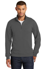 Port & Company  Fan Favorite Fleece 1/4-Zip Pullover Sweatshirt. PC850Q