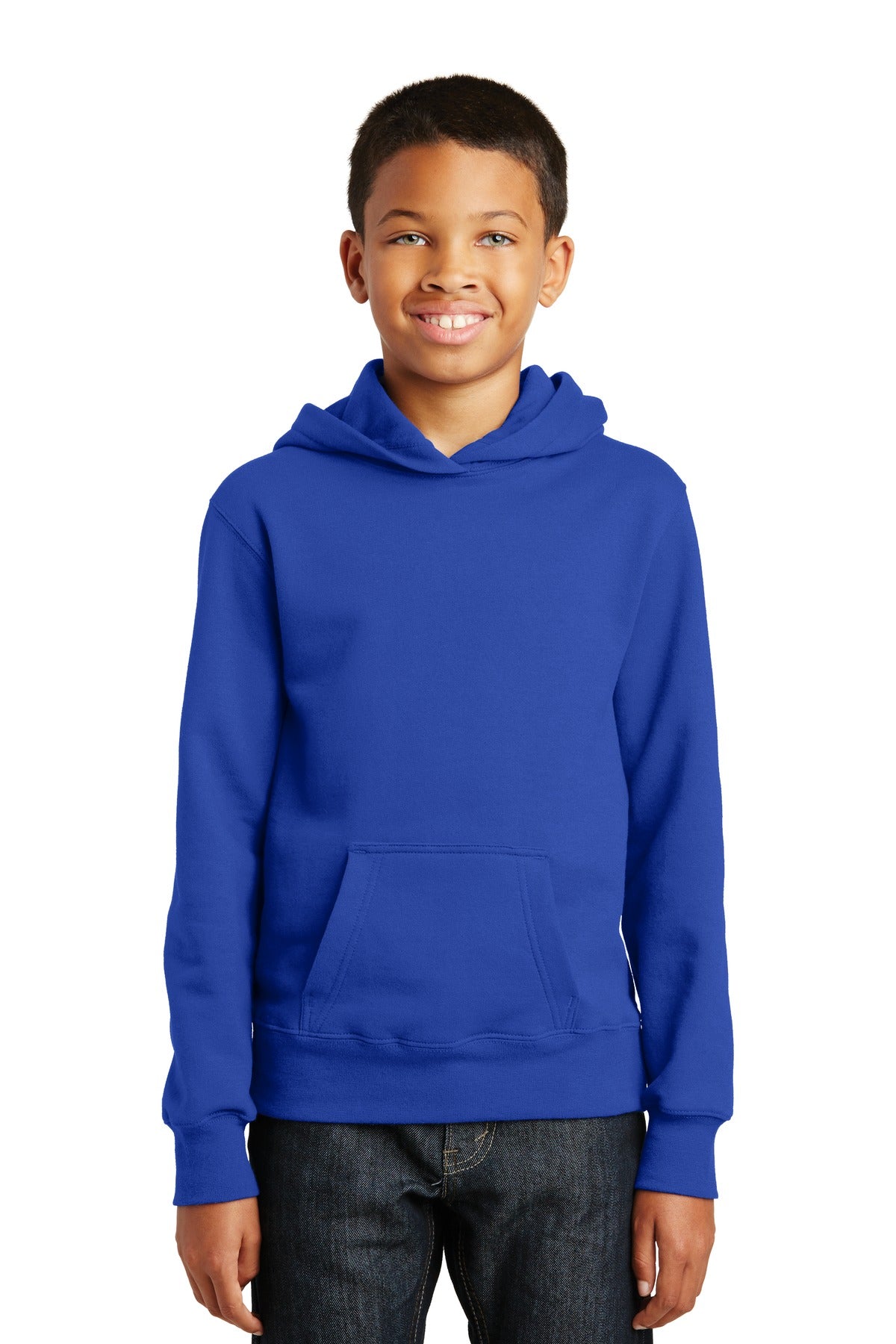 Port & Company  Youth Fan Favorite Fleece Pullover Hooded Sweatshirt. PC850YH