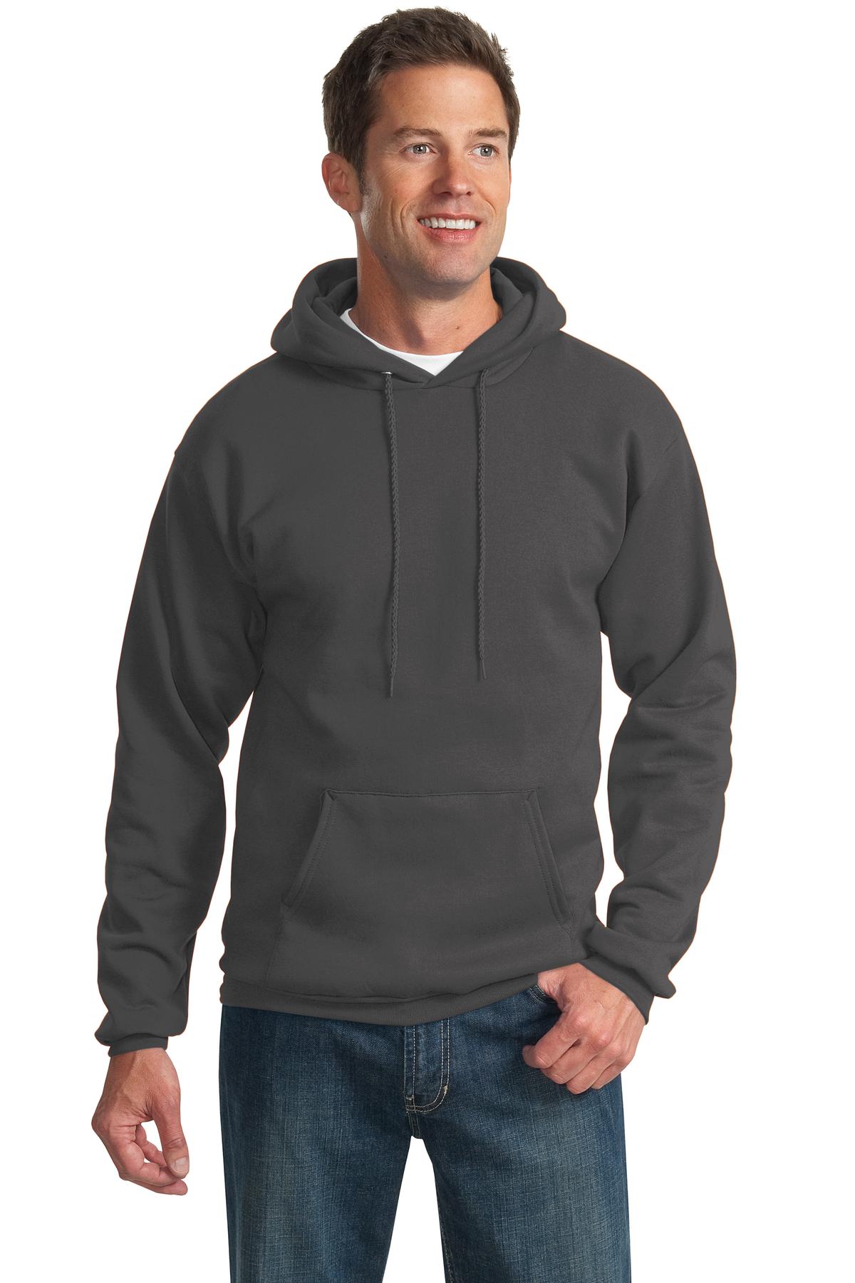 Port & Company  Tall Essential Fleece Pullover Hooded Sweatshirt. PC90HT