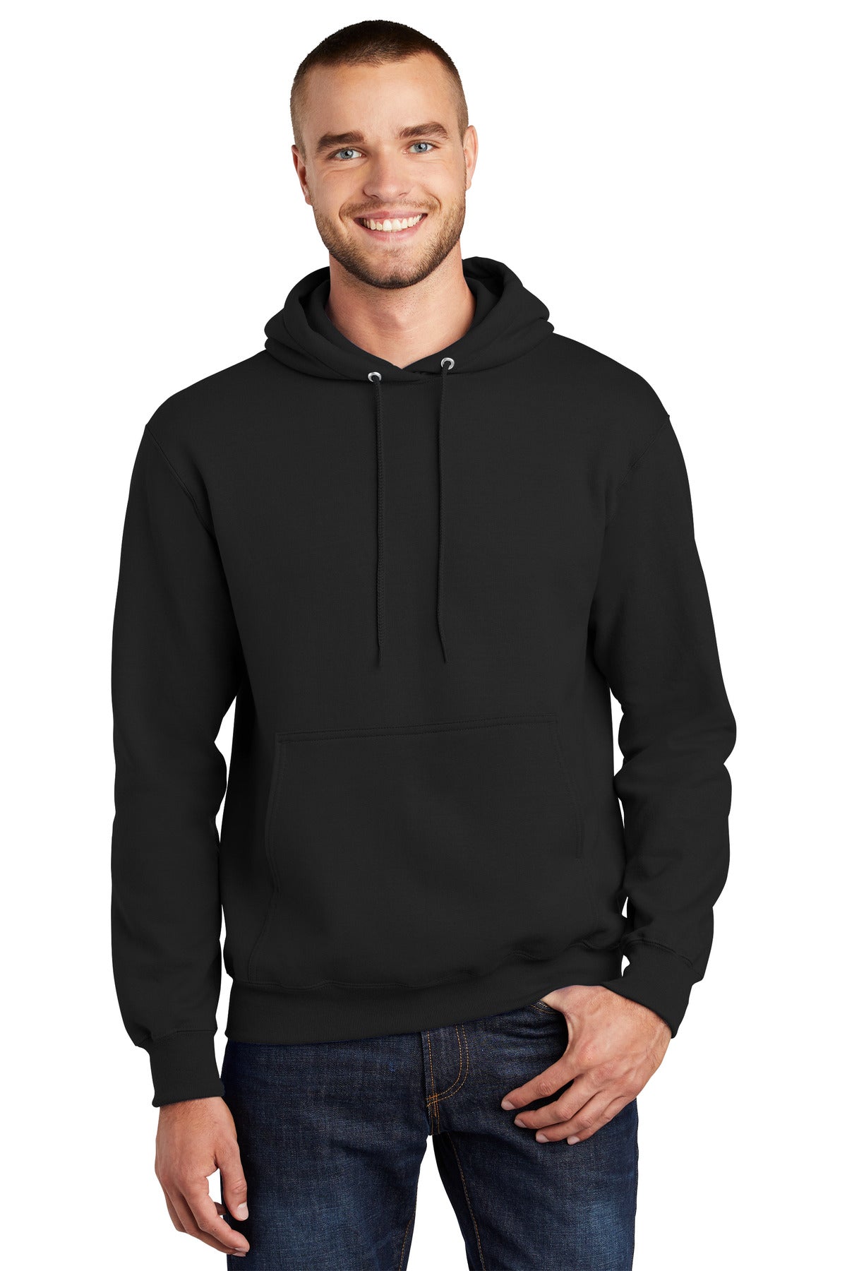 Port & Company  Tall Essential Fleece Pullover Hooded Sweatshirt. PC90HT