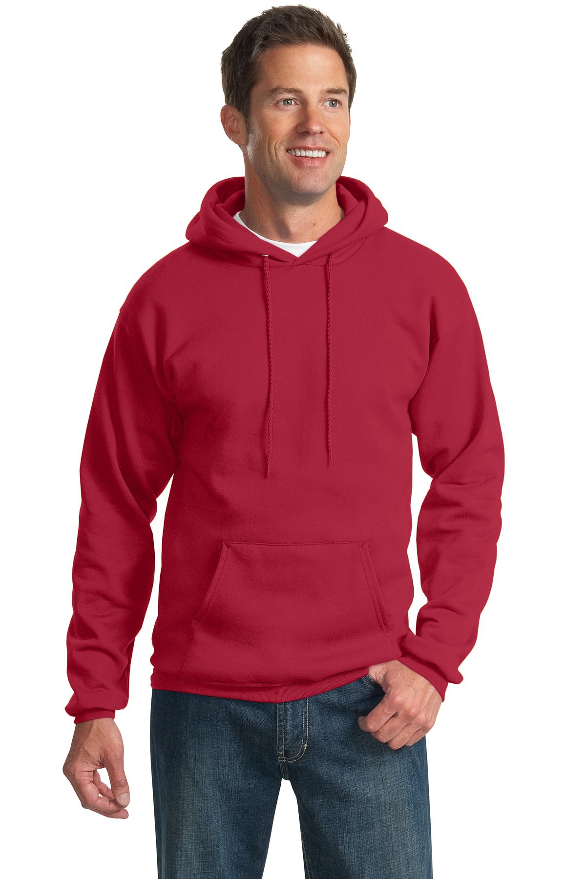 Port & Company  Tall Essential Fleece Pullover Hooded Sweatshirt. PC90HT