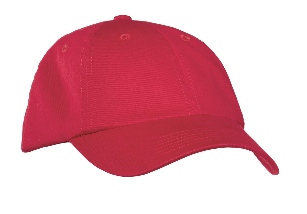 Port Authority Garment-Washed Cap. PWU - Berry