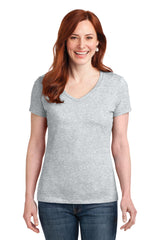 Hanes  Women's Perfect-T Cotton V-Neck T-Shirt. S04V