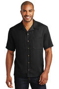 Port Authority Easy Care Camp Shirt. S535 - Black