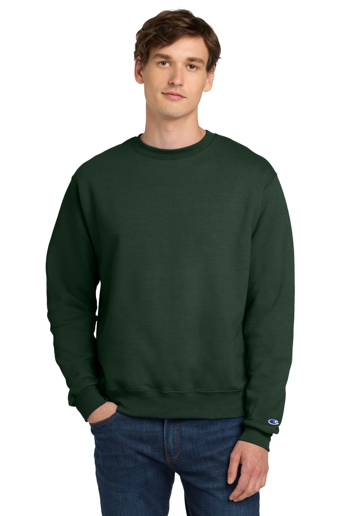 Champion   Powerblend  Crewneck Sweatshirt. S6000