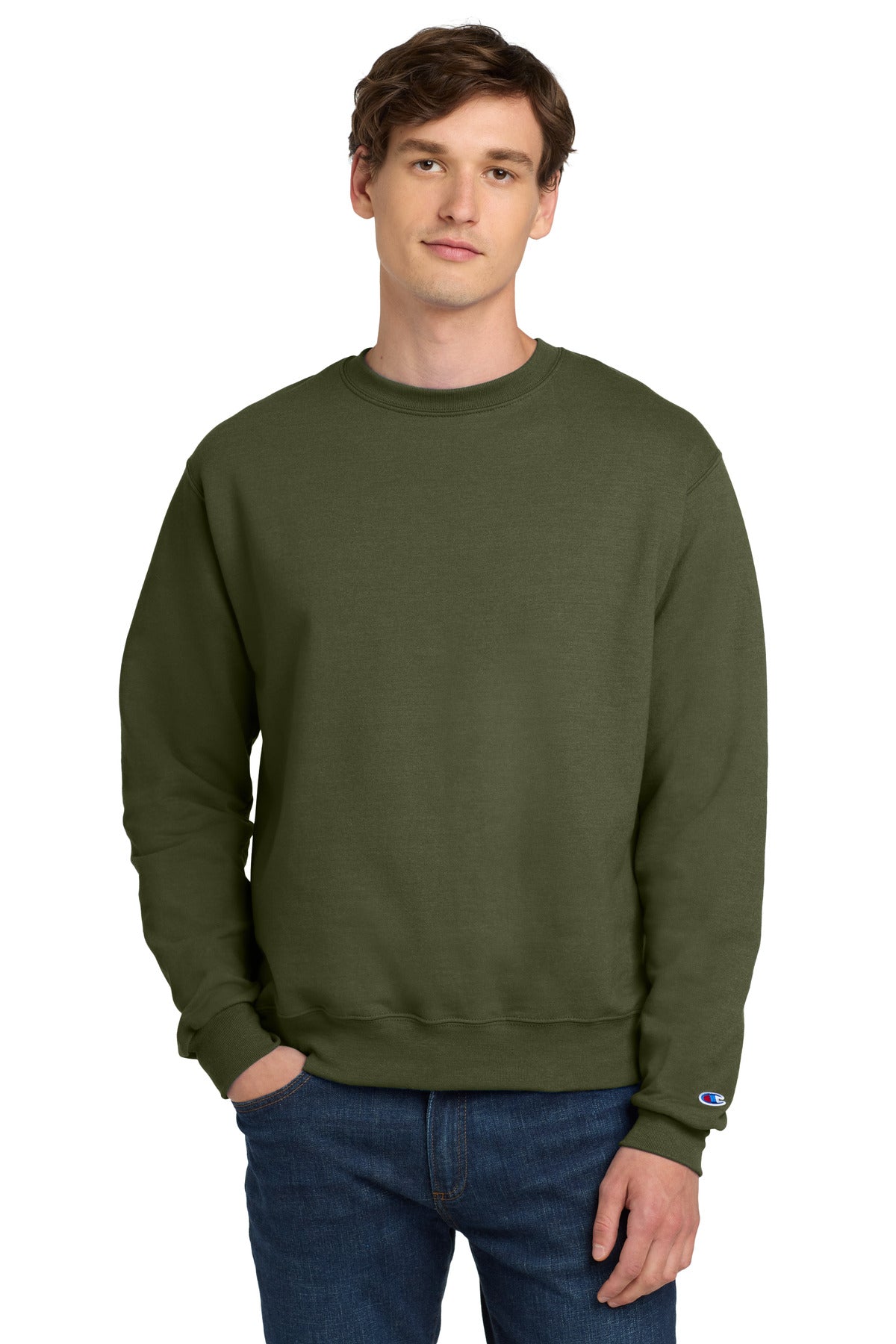 Champion   Powerblend  Crewneck Sweatshirt. S6000