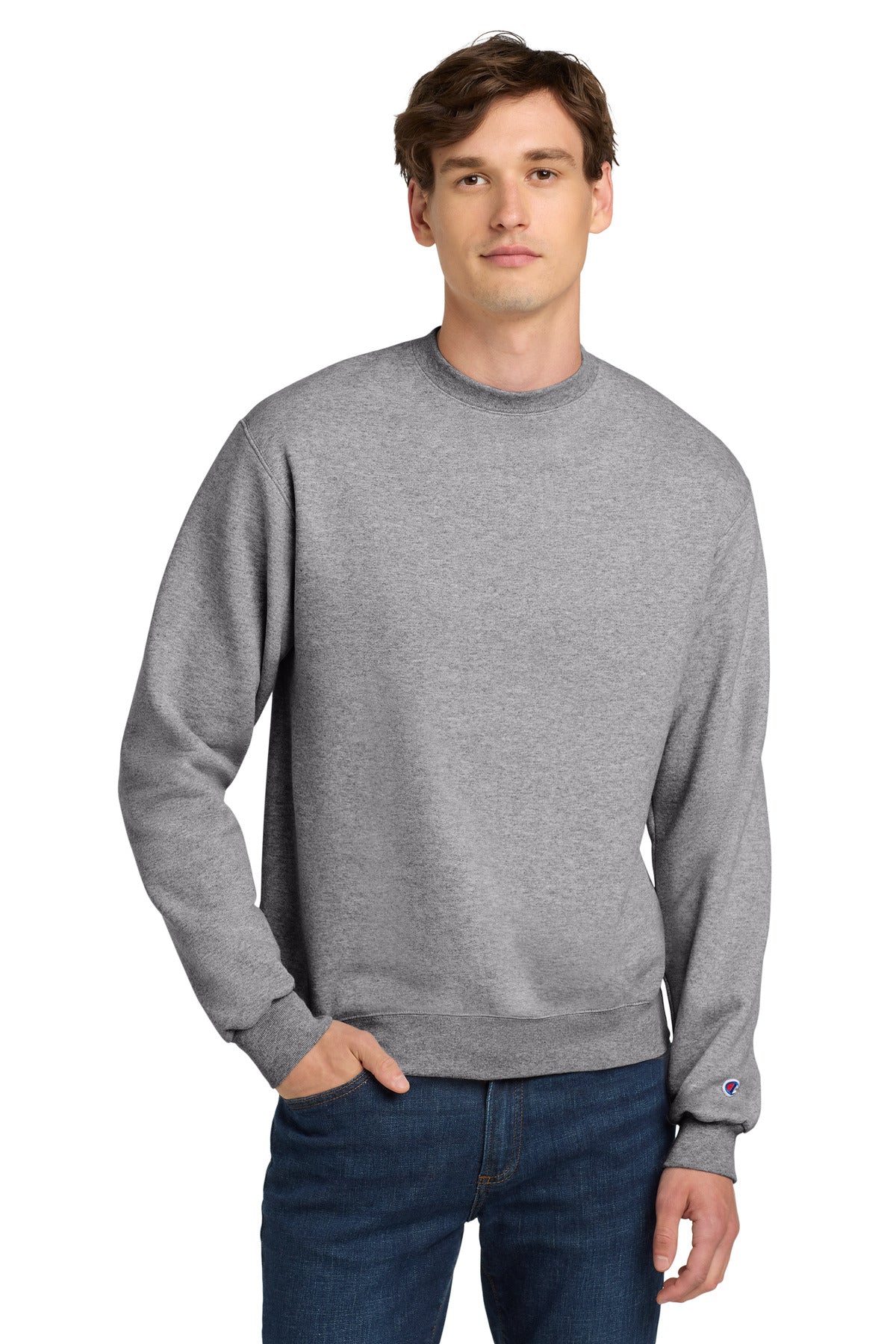Champion   Powerblend  Crewneck Sweatshirt. S6000