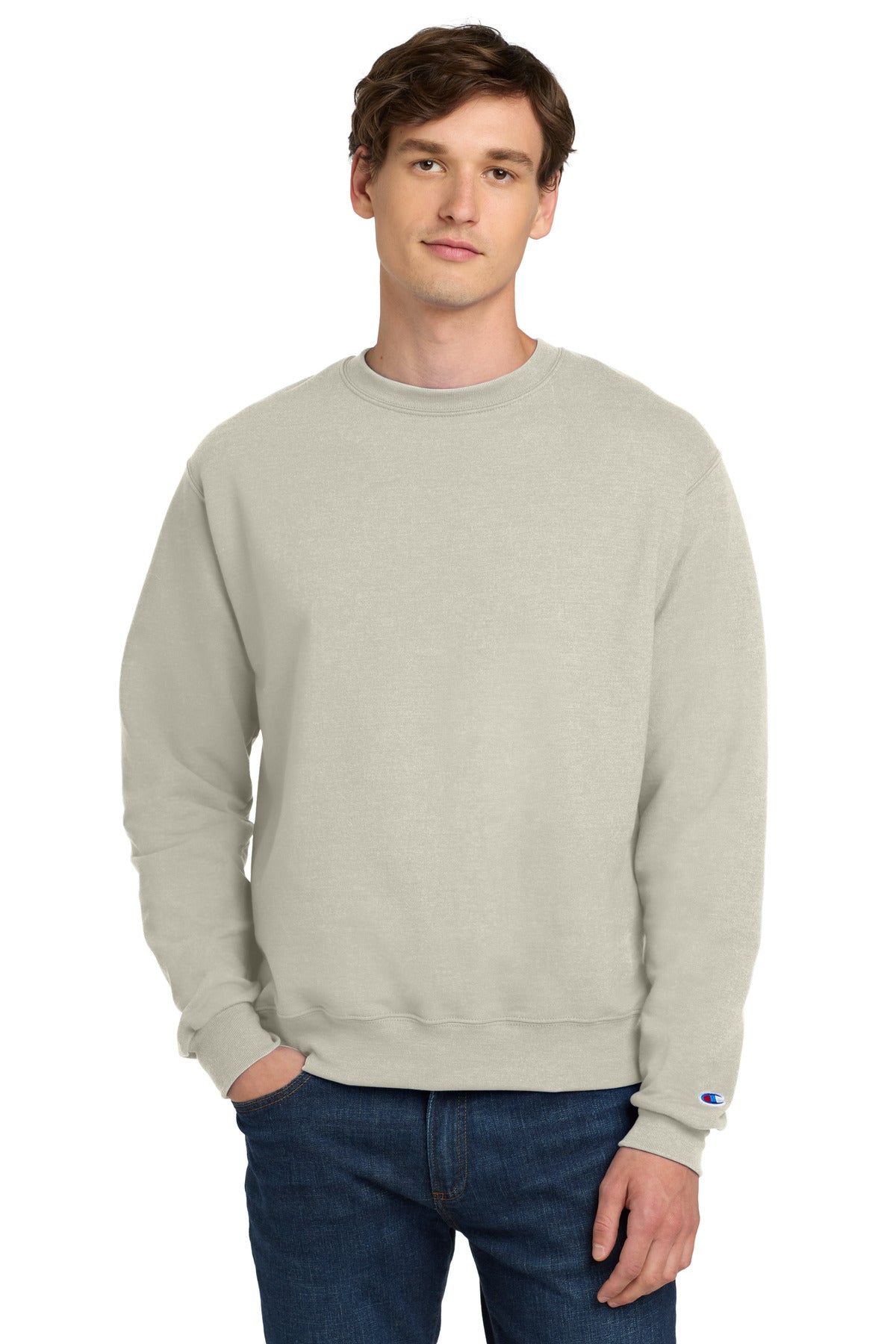 Champion   Powerblend  Crewneck Sweatshirt. S6000