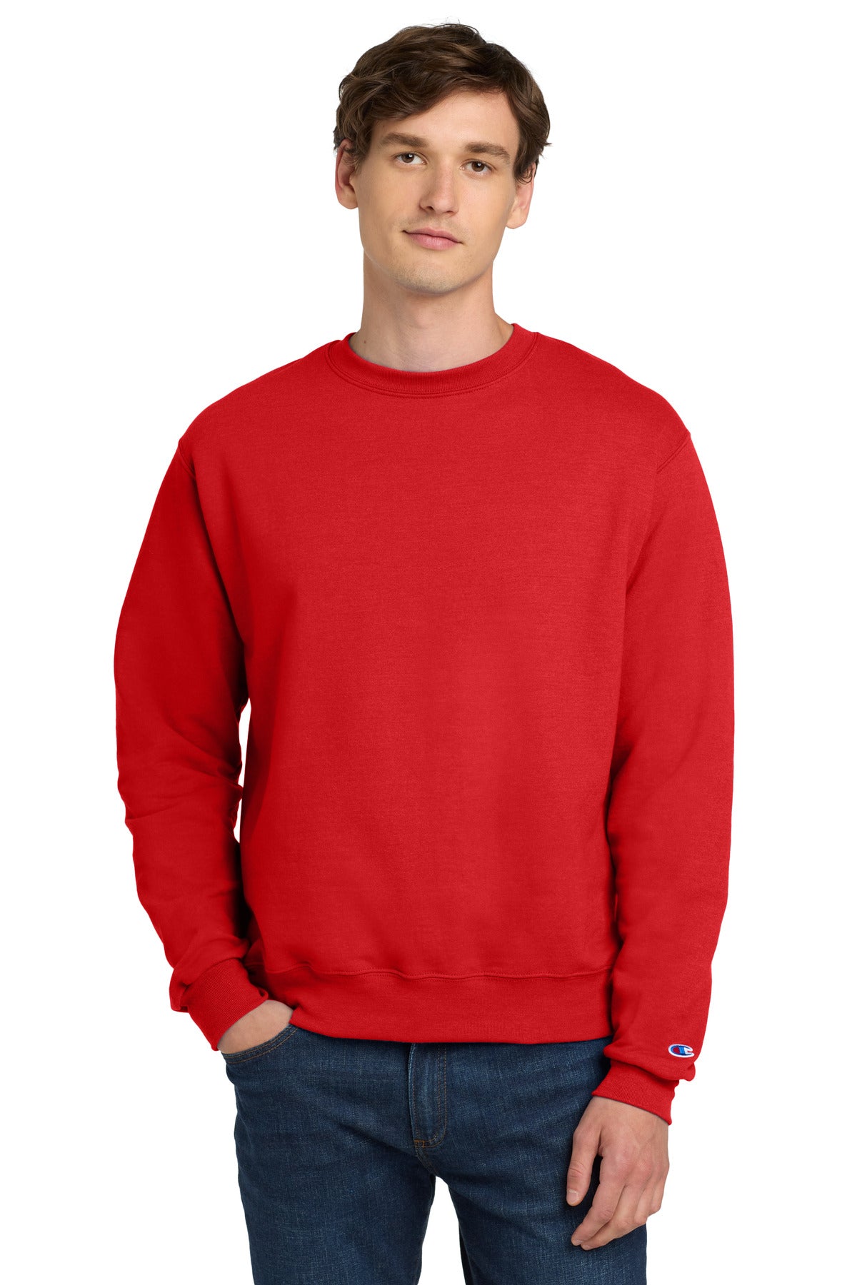 Champion   Powerblend  Crewneck Sweatshirt. S6000