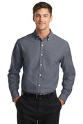 Port Authority SuperPro Oxford Shirt. S658 - Black