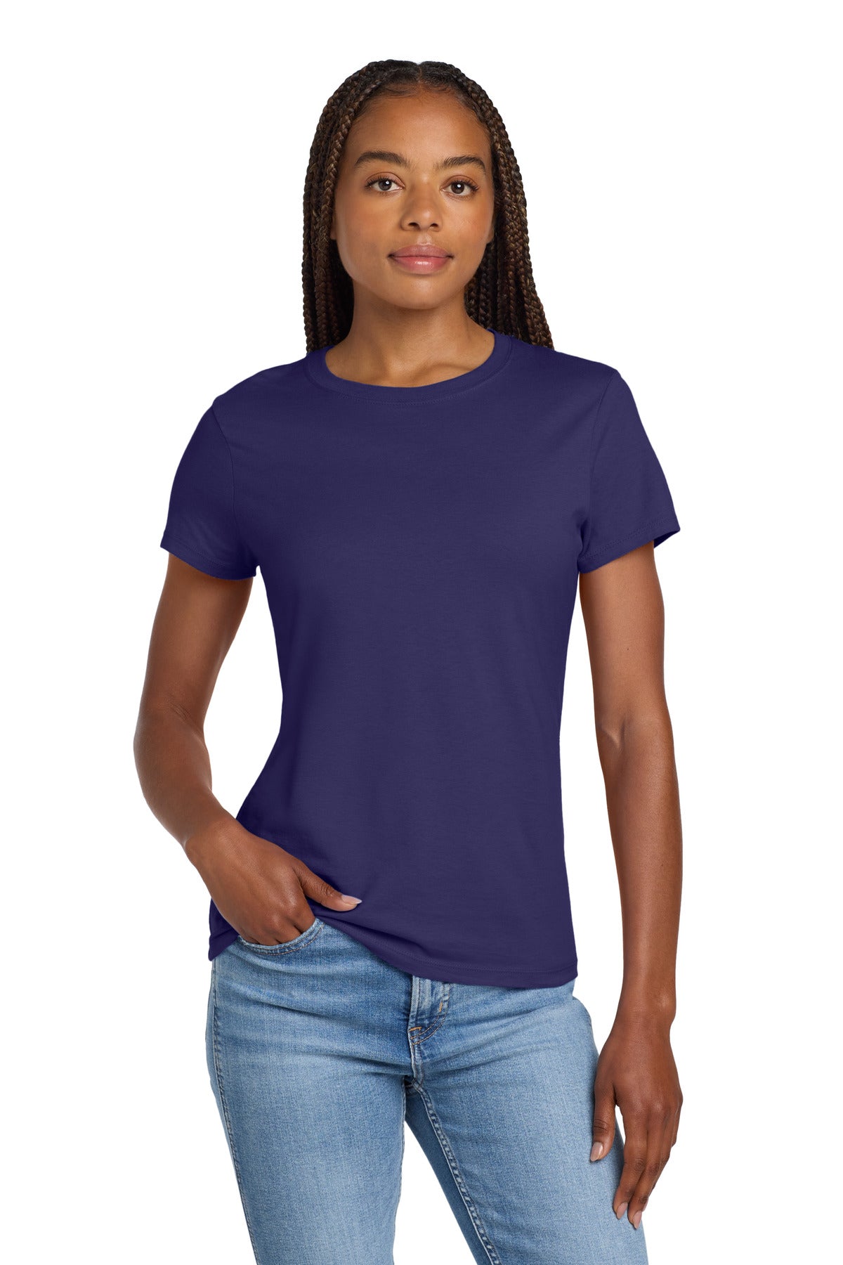 Hanes  Women's Perfect-T Cotton T-Shirt. SL04