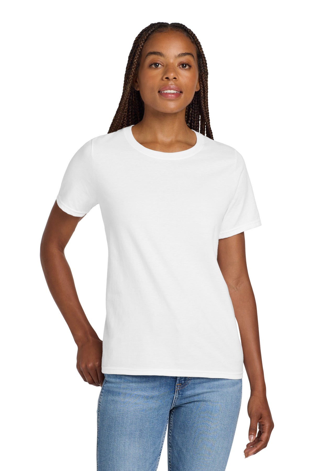 Hanes  Women's Perfect-T Cotton T-Shirt. SL04