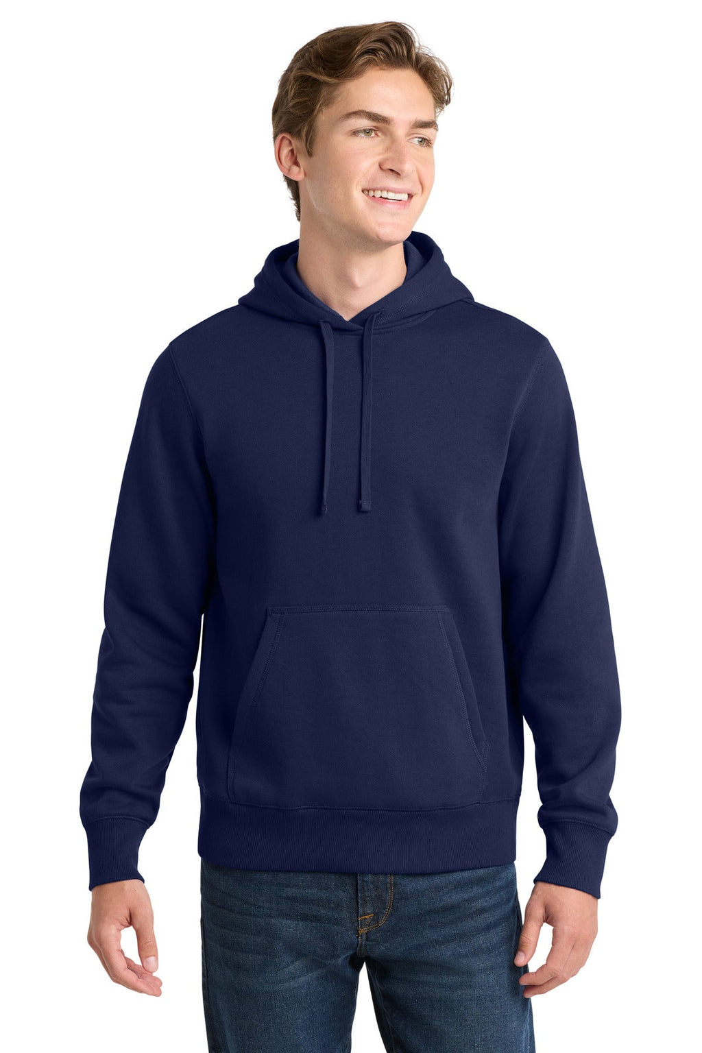 Sport-Tek Pullover Hooded Sweatshirt ST254 in True Navy