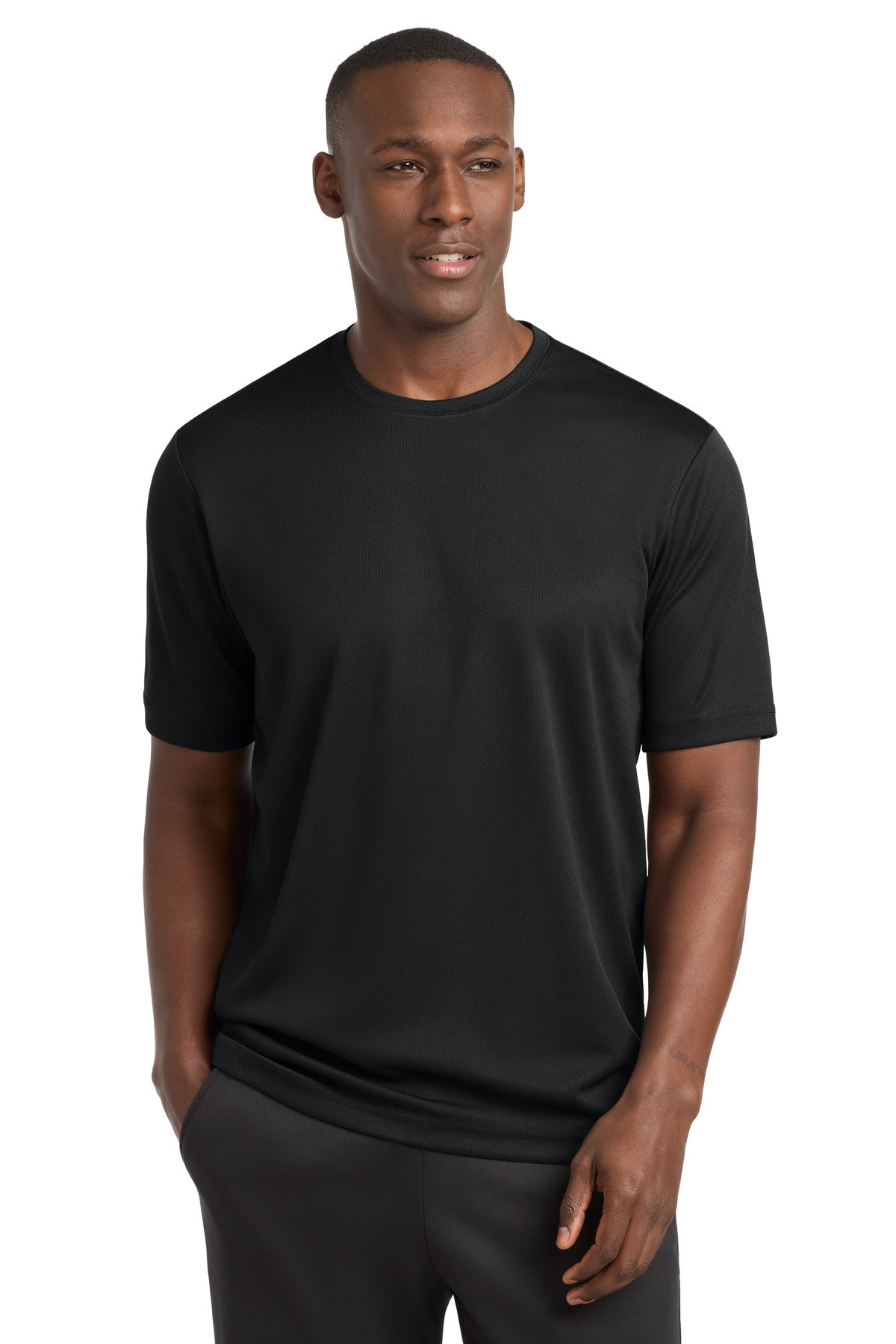 Sport-Tek PosiCharge RacerMesh Tee. ST340 - Black