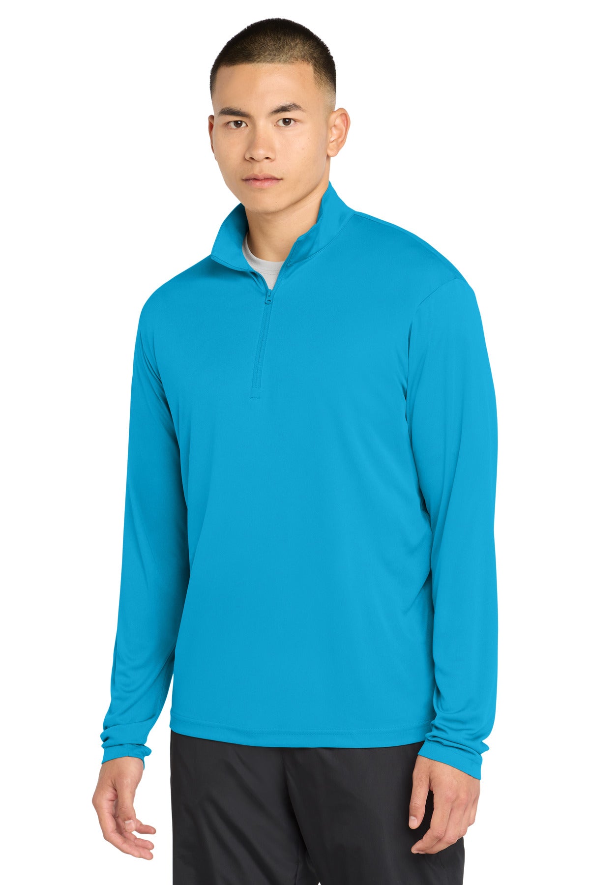 Sport-Tek PosiCharge Competitor 1/4-Zip Pullover. ST357 - Atomic Blue