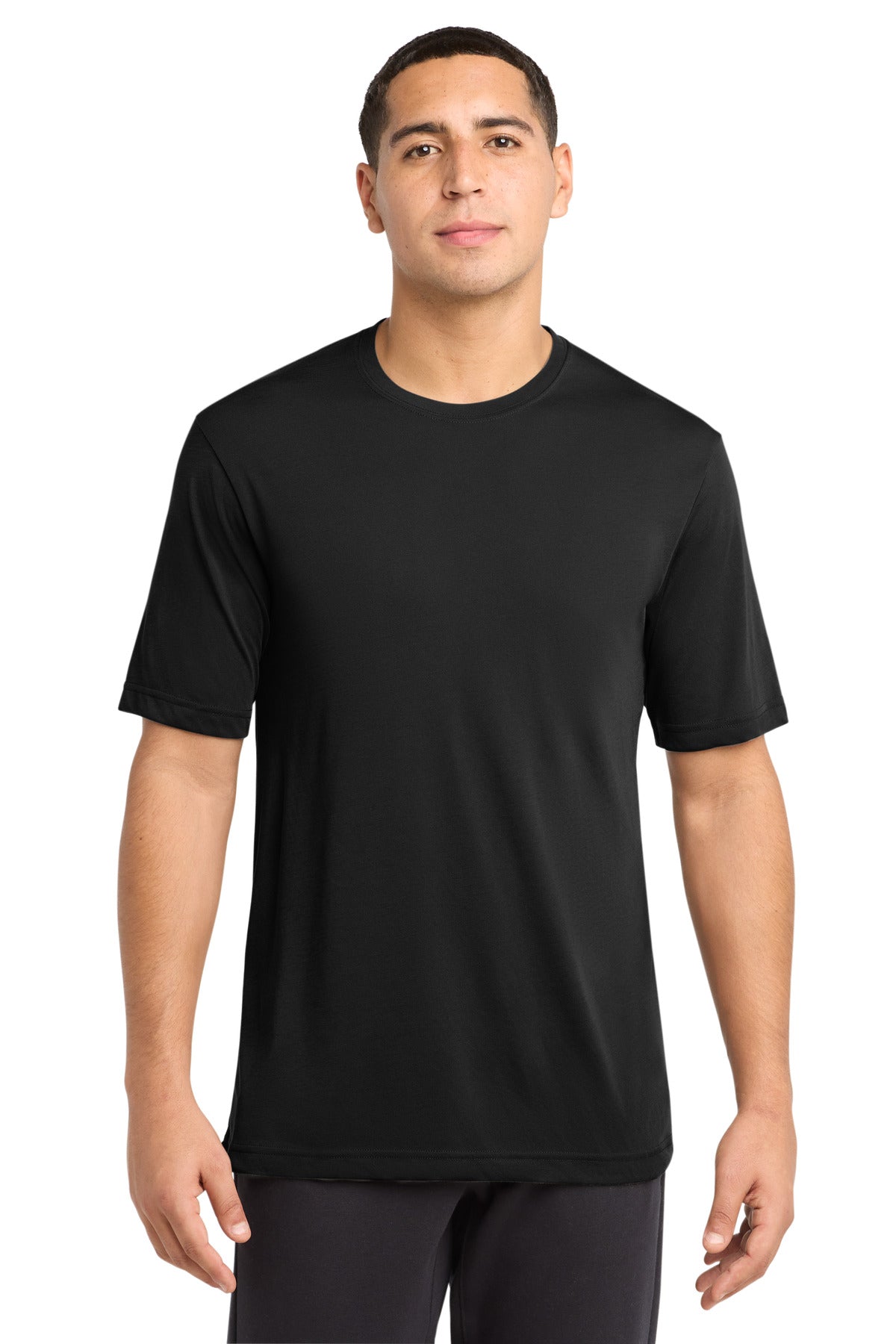 Sport-Tek PosiCharge Competitor Cotton Touch Tee. ST450 - Black