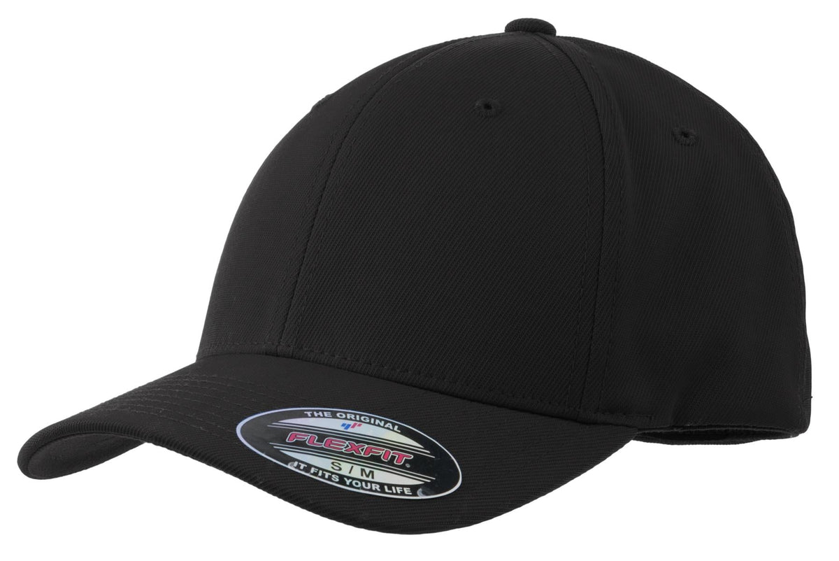 Sport-Tek Flexfit Performance Solid Cap. STC17 - Black