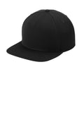 Sport-Tek YP Classics Premium 5-Panel Snapback Cap STC55 - Black