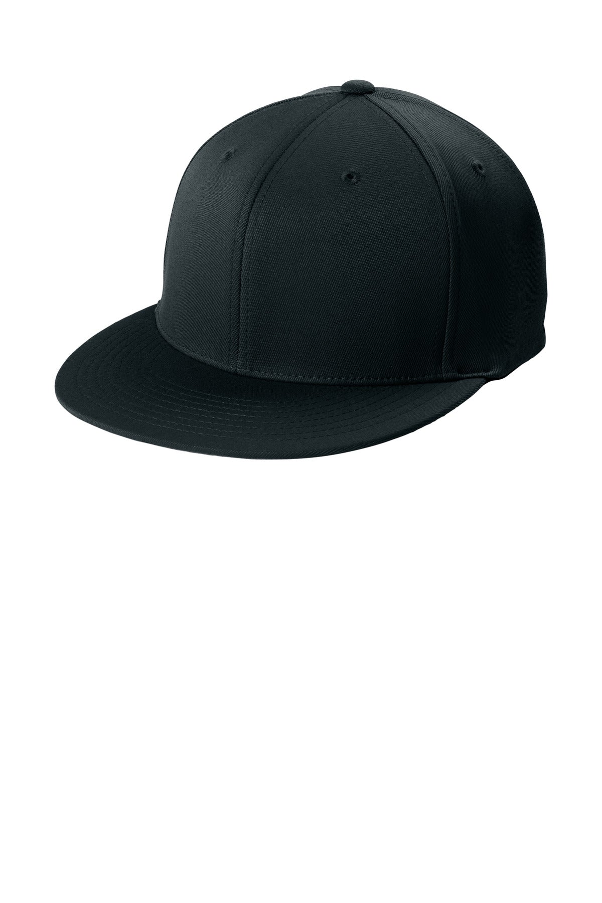 Sport-Tek Flexfit Flat Bill Cap STC56 - Black