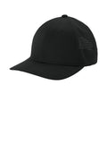 Sport-Tek Pro-Cut Adjustable Cap STC65 - Black