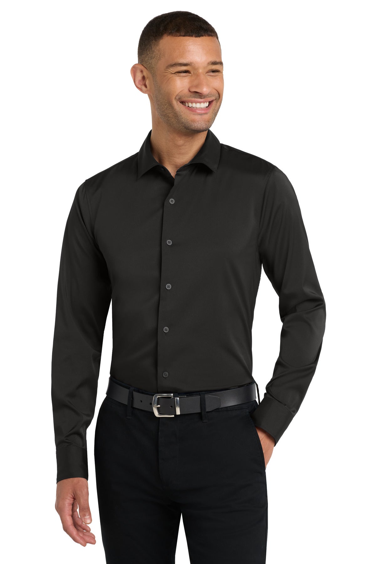 Port Authority City Stretch Shirt W680 - Black