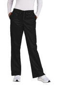 Wink Women's Tall WorkFlex Flare Leg Cargo Pant WW4750T - Black