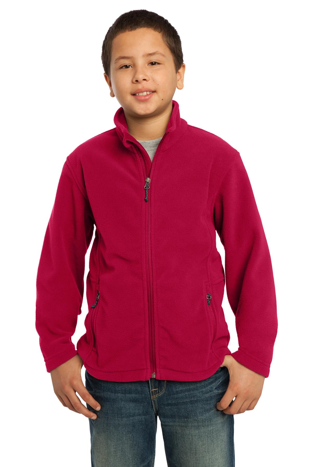 Port Authority  Youth Value Fleece Jacket. Y217