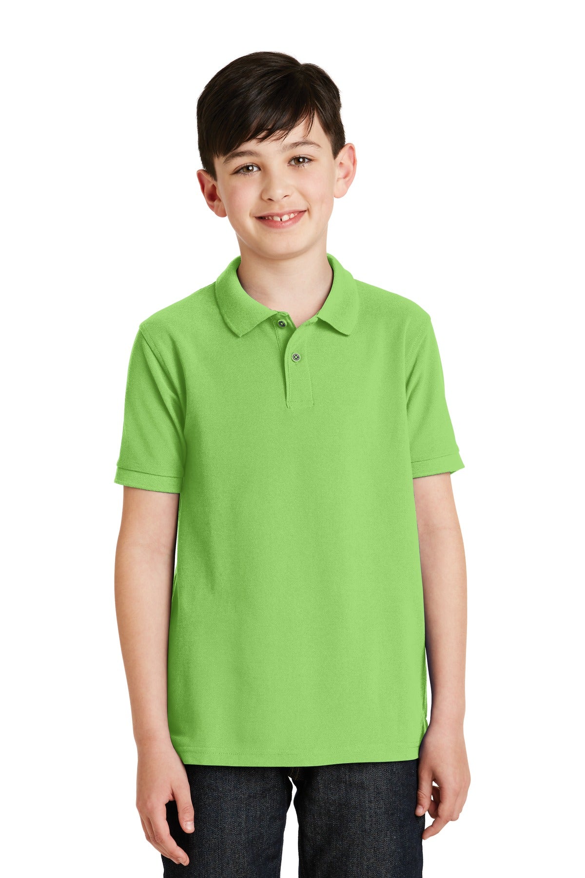 Port Authority  Youth Silk Touch  Polo.  Y500