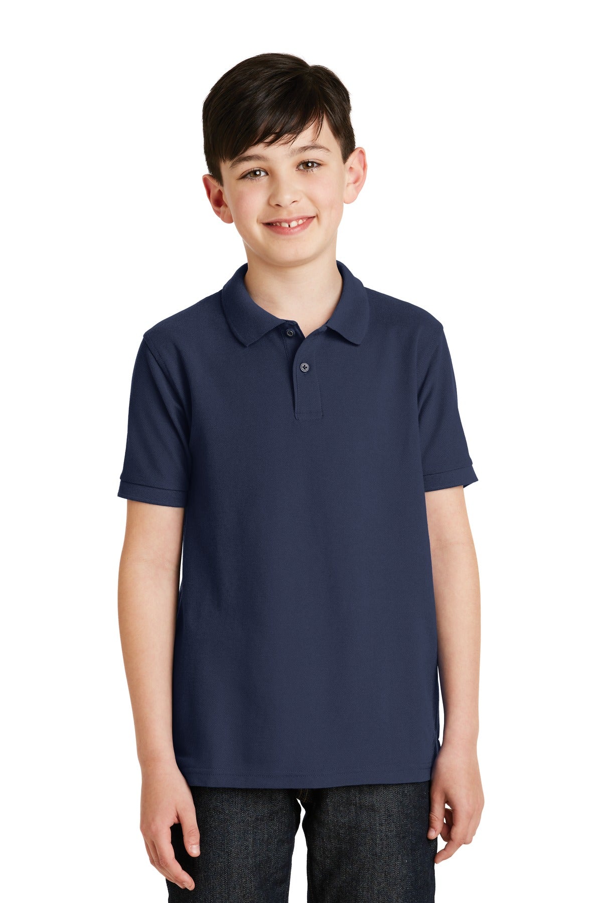 Port Authority  Youth Silk Touch  Polo.  Y500