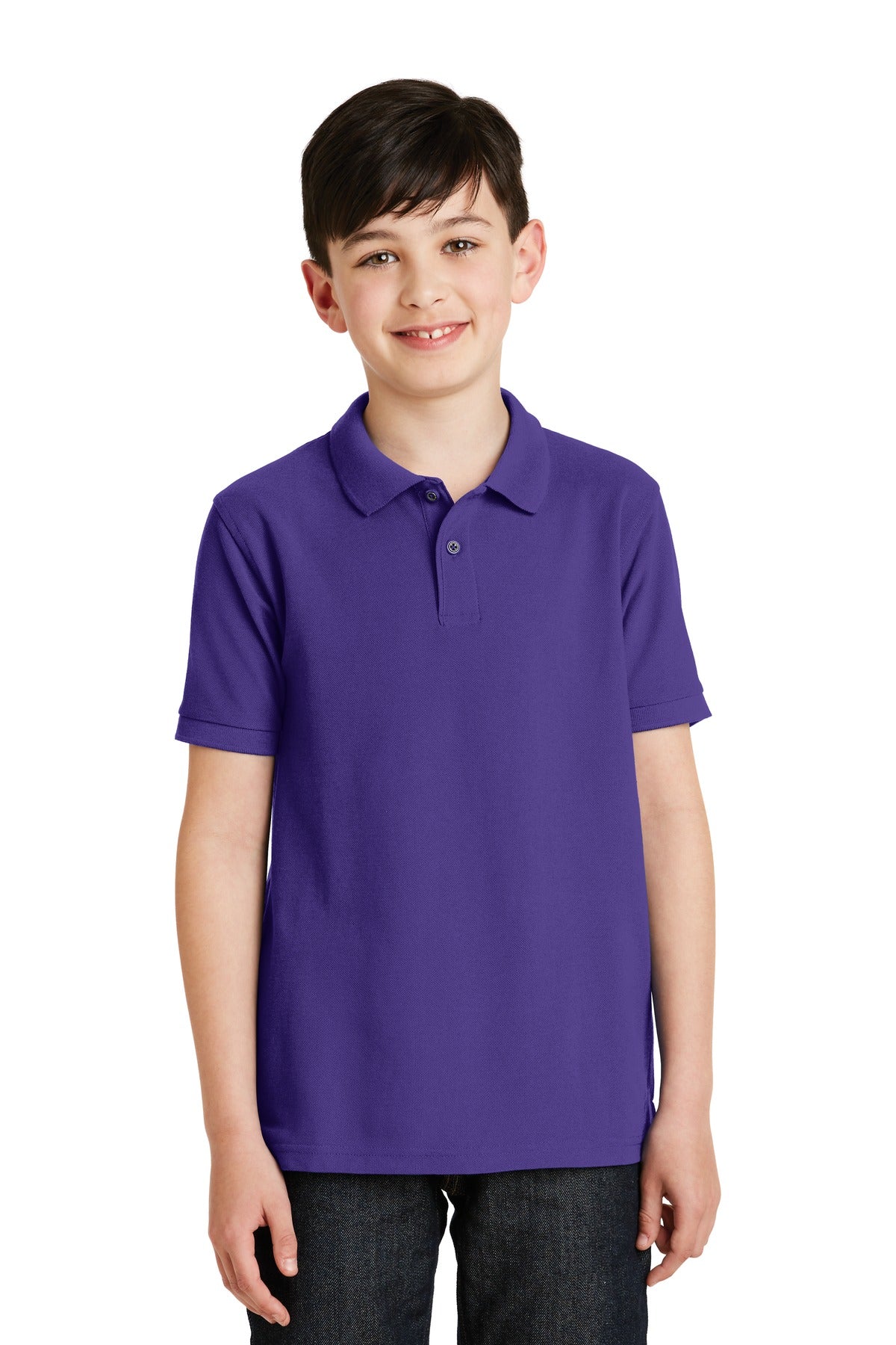 Port Authority  Youth Silk Touch  Polo.  Y500