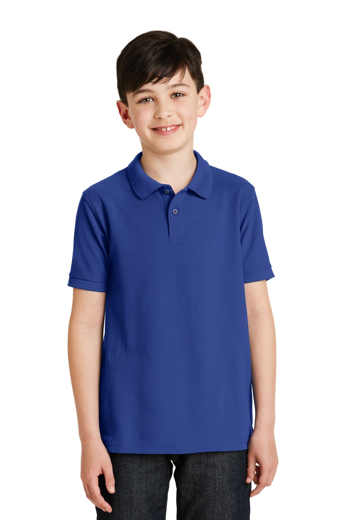 Port Authority  Youth Silk Touch  Polo.  Y500