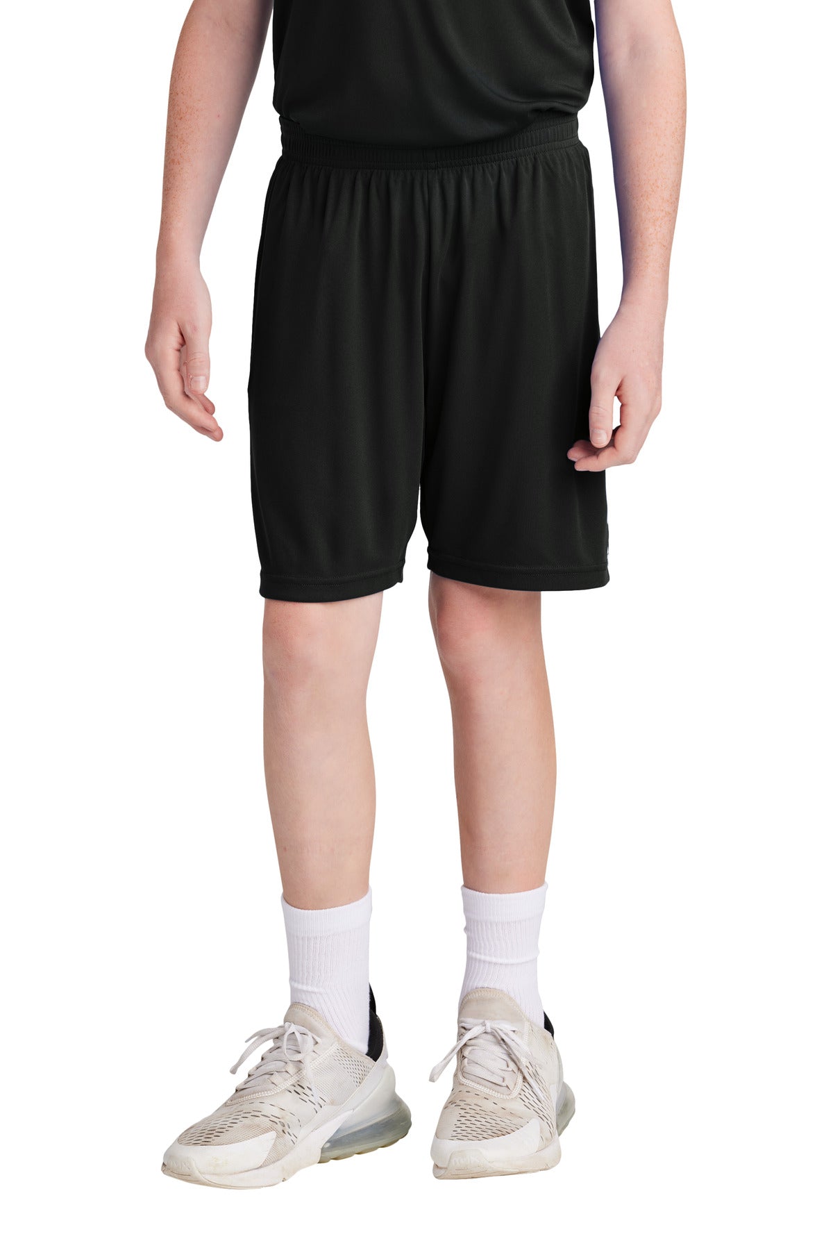 Sport-Tek Youth Competitor United 5" Short YST103 - Black/White