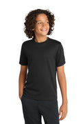 Sport-Tek Youth PosiCharge RacerMesh Tee. YST340 - Black