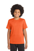 Sport-Tek Youth Heather Contender Tee. YST360 - Graphite Heather