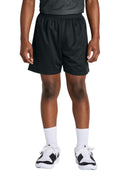 Sport-Tek Youth PosiCharge Mesh 5" Short YST5100 - Black